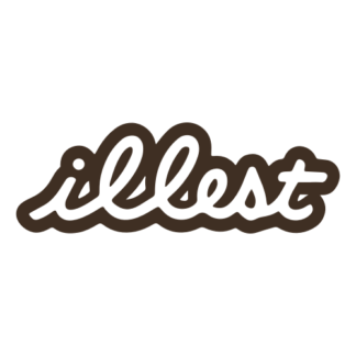 Illest Decal (Brown)